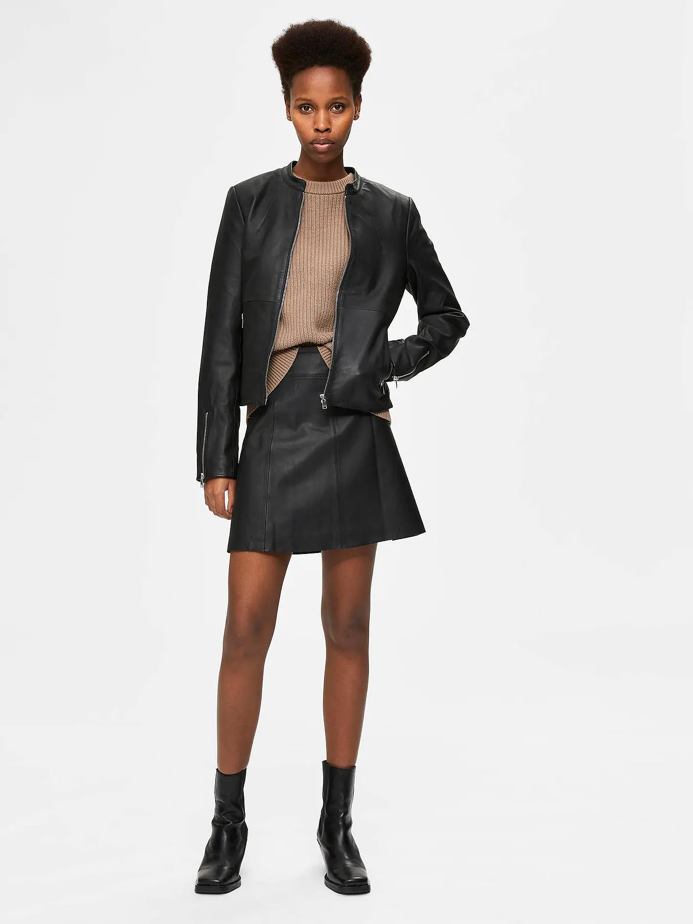 SELECTED FEMME | Lederjacke " SLFIBI " | 